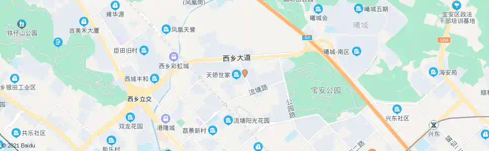 深圳天骄世家_公交站地图_深圳公交_妙搜公交查询2024