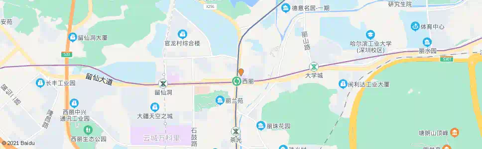 深圳九祥岭1_公交站地图_深圳公交_妙搜公交查询2024