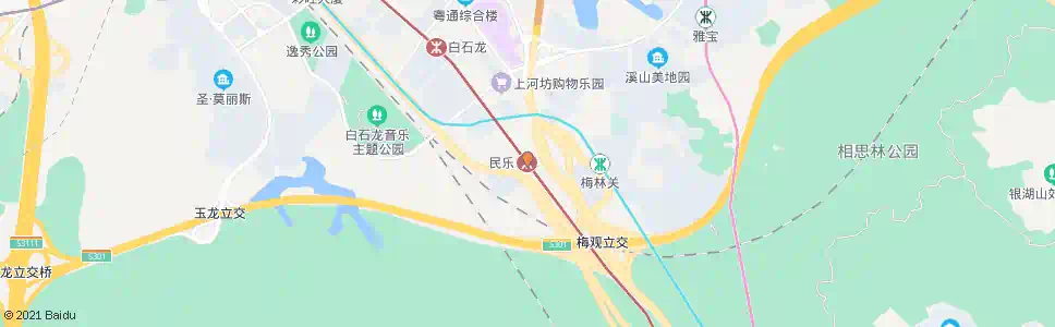 深圳民乐地铁站1_公交站地图_深圳公交_妙搜公交查询2024