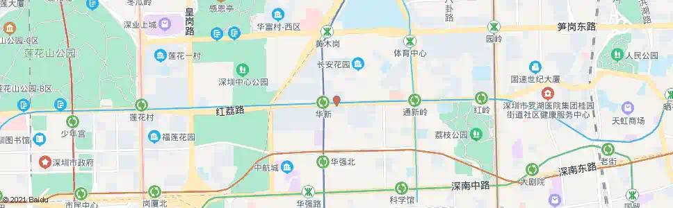 深圳群星广场_公交站地图_深圳公交_妙搜公交查询2024