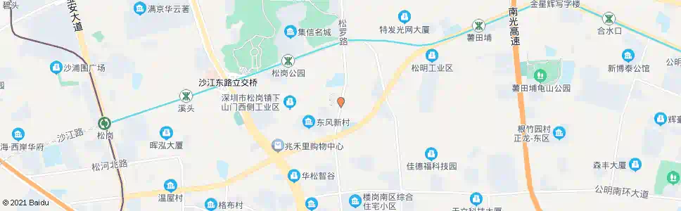 深圳山门居委会_公交站地图_深圳公交_妙搜公交查询2024