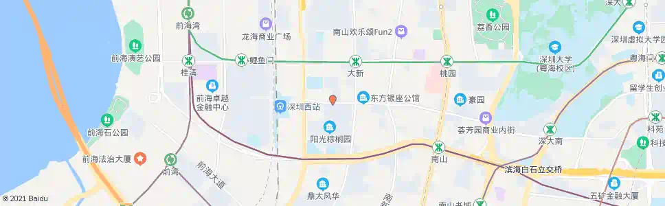 深圳阳光棕榈园_公交站地图_深圳公交_妙搜公交查询2024