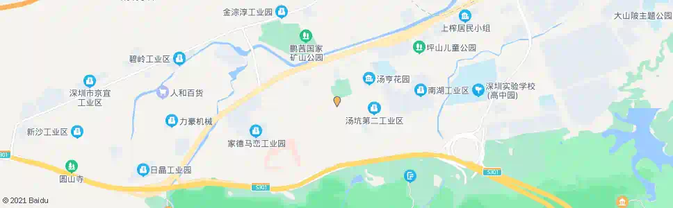 深圳汤坑二路_公交站地图_深圳公交_妙搜公交查询2024