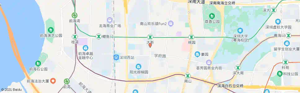 深圳大新村_公交站地图_深圳公交_妙搜公交查询2024