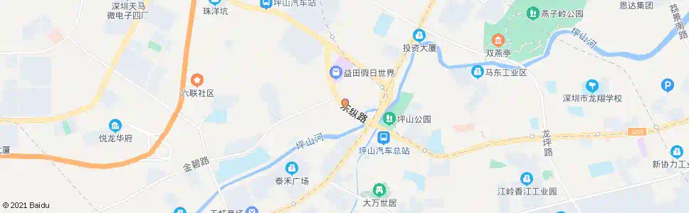 深圳坪山批发市场_公交站地图_深圳公交_妙搜公交查询2024