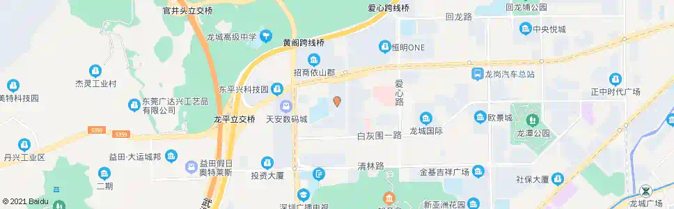 深圳君悦龙庭_公交站地图_深圳公交_妙搜公交查询2024