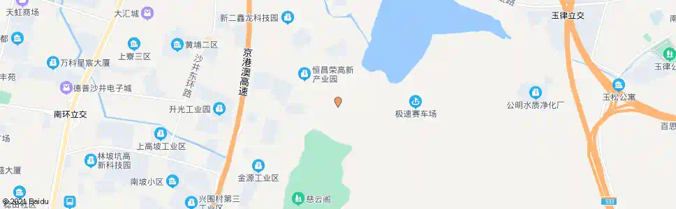 深圳富城工业园1_公交站地图_深圳公交_妙搜公交查询2024