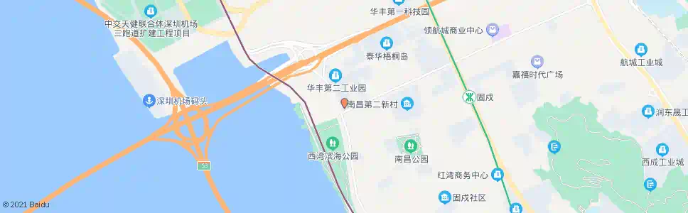 深圳华创达科技园_公交站地图_深圳公交_妙搜公交查询2024