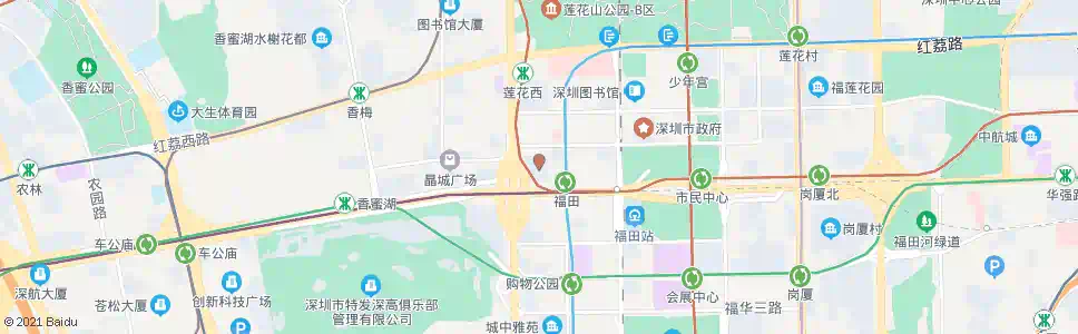 深圳广电大厦1_公交站地图_深圳公交_妙搜公交查询2024