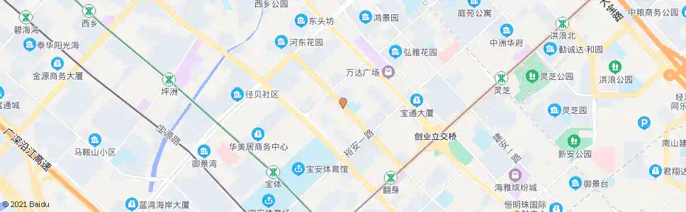 深圳翻身小学_公交站地图_深圳公交_妙搜公交查询2024