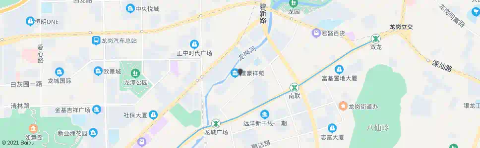 深圳雅豪大门_公交站地图_深圳公交_妙搜公交查询2024