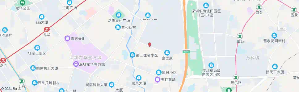 深圳龙华富士康_公交站地图_深圳公交_妙搜公交查询2024