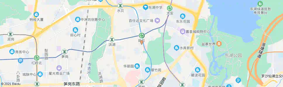 深圳锦绣翠竹路_公交站地图_深圳公交_妙搜公交查询2024