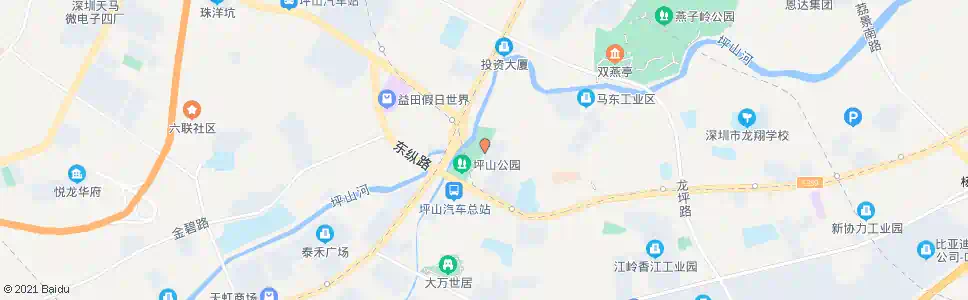 深圳独树村1_公交站地图_深圳公交_妙搜公交查询2024