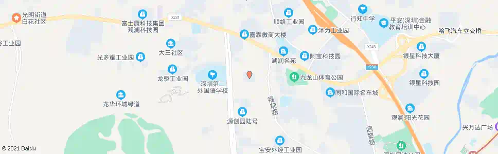 深圳溢佳工业园总站_公交站地图_深圳公交_妙搜公交查询2024