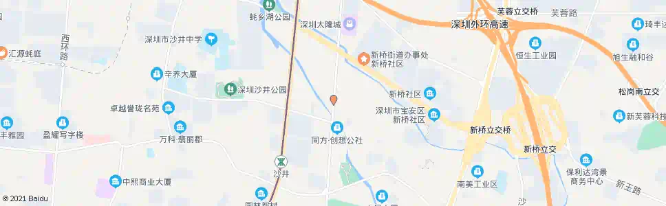 深圳新福大厦_公交站地图_深圳公交_妙搜公交查询2024