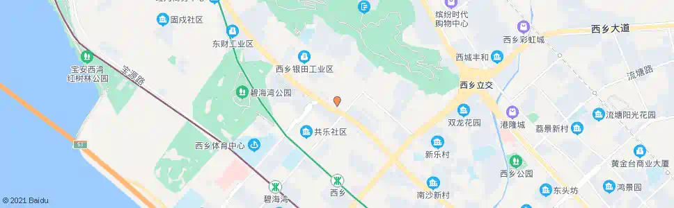 深圳西乡客运站_公交站地图_深圳公交_妙搜公交查询2024