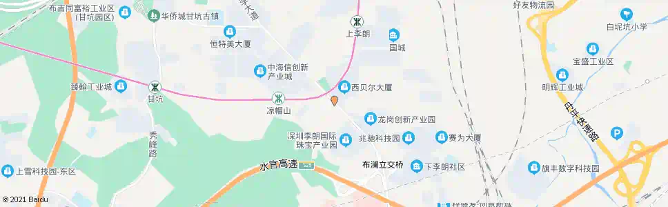 深圳宝福珠宝园_公交站地图_深圳公交_妙搜公交查询2024