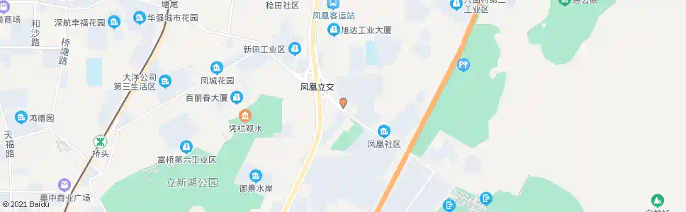 深圳凤凰总站_公交站地图_深圳公交_妙搜公交查询2024