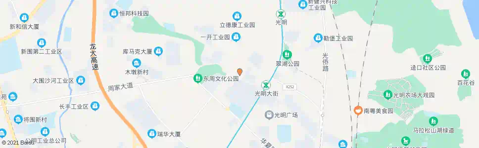 深圳光明东周总站_公交站地图_深圳公交_妙搜公交查询2024