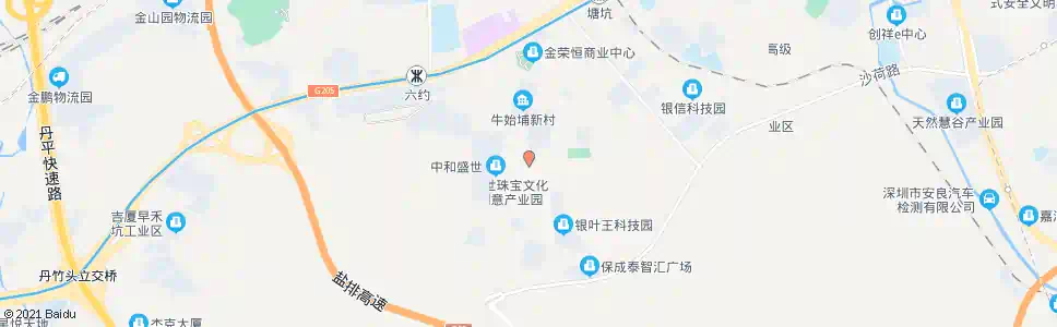 深圳歌乐厂_公交站地图_深圳公交_妙搜公交查询2024