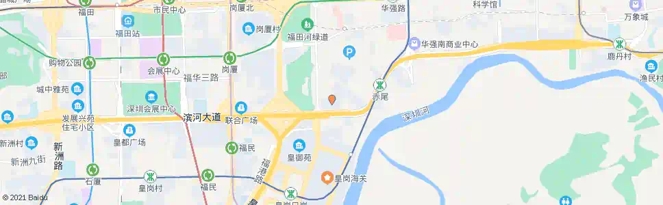 深圳福滨新村1_公交站地图_深圳公交_妙搜公交查询2024