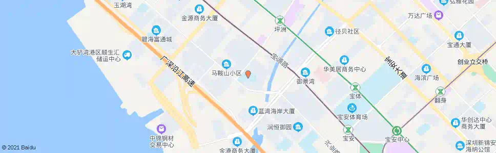 深圳中英公学南_公交站地图_深圳公交_妙搜公交查询2024