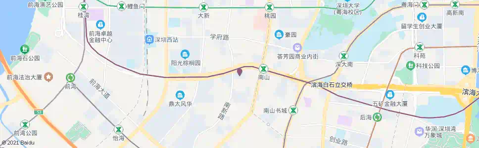 深圳向南东村_公交站地图_深圳公交_妙搜公交查询2024