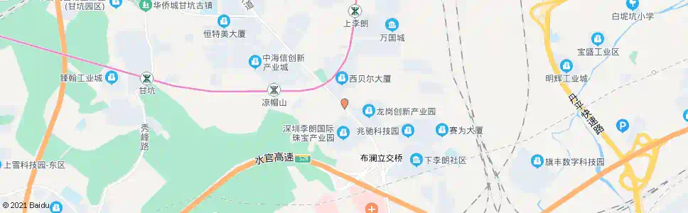 深圳粤信创意园_公交站地图_深圳公交_妙搜公交查询2024