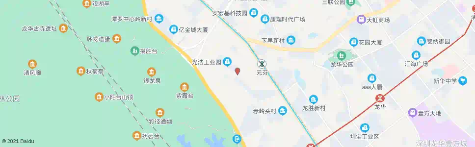 深圳光浩工业园_公交站地图_深圳公交_妙搜公交查询2024