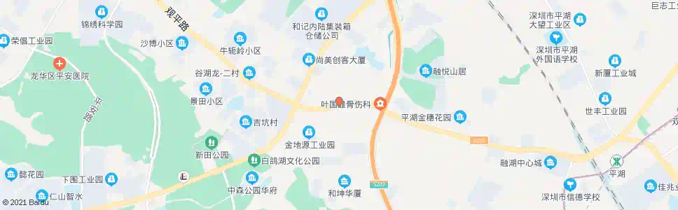 深圳辅城坳天桥_公交站地图_深圳公交_妙搜公交查询2024