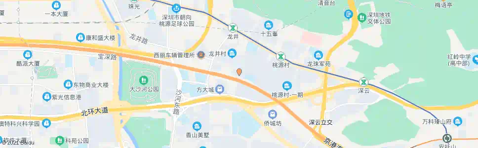 深圳白石洲2_公交站地图_深圳公交_妙搜公交查询2024