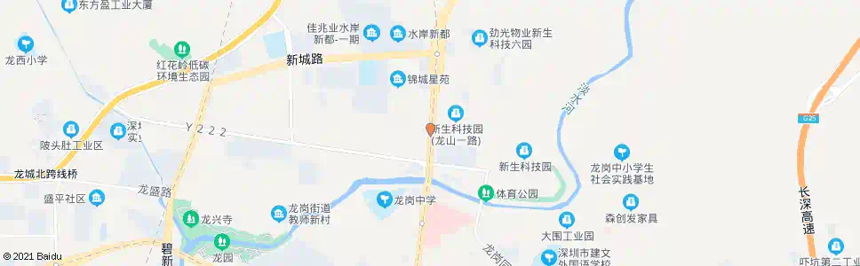 深圳新生社区_公交站地图_深圳公交_妙搜公交查询2024