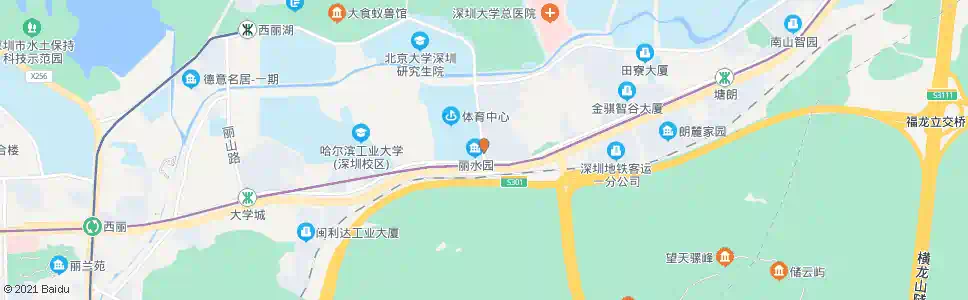 深圳丽水路南_公交站地图_深圳公交_妙搜公交查询2024