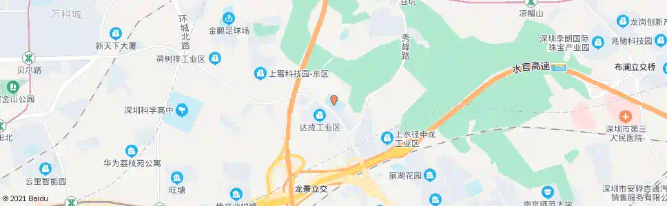 深圳特警训练基地_公交站地图_深圳公交_妙搜公交查询2024