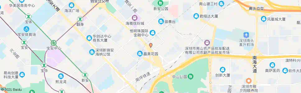 深圳沁园公园_公交站地图_深圳公交_妙搜公交查询2024