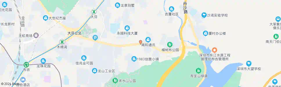 深圳泥岗村2_公交站地图_深圳公交_妙搜公交查询2024