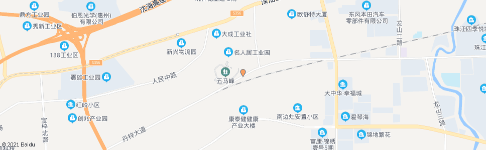 深圳兰景丹梓大道路口_公交站地图_深圳公交_妙搜公交查询2024