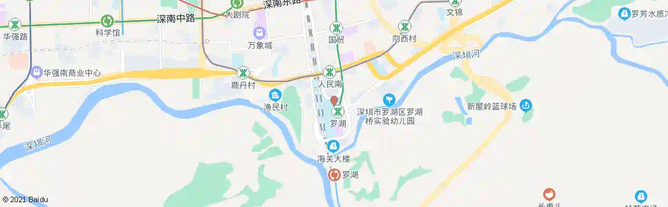 深圳站前路东_公交站地图_深圳公交_妙搜公交查询2024