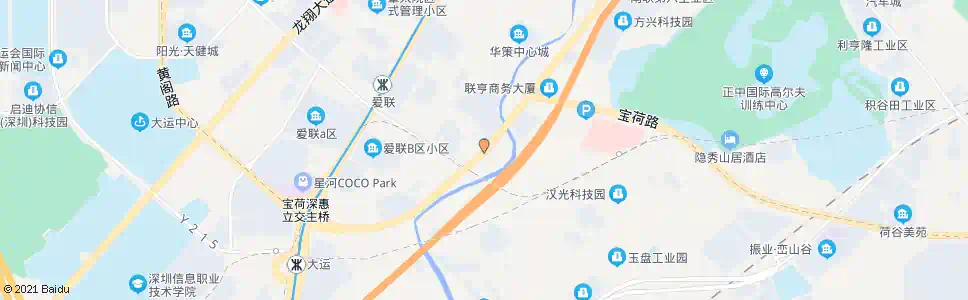 深圳宝荷农贸市场_公交站地图_深圳公交_妙搜公交查询2024