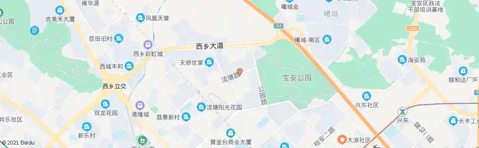 深圳宝安新村_公交站地图_深圳公交_妙搜公交查询2024