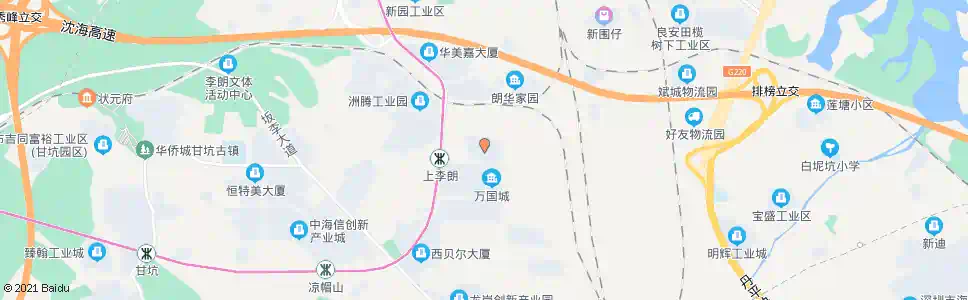 深圳金积嘉科技园_公交站地图_深圳公交_妙搜公交查询2024