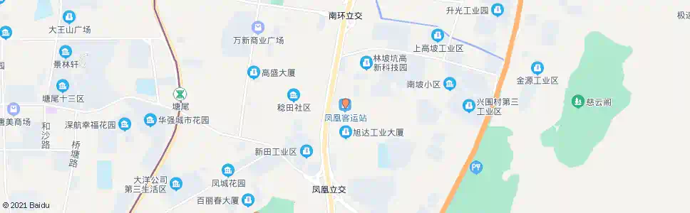 深圳凤凰客运站_公交站地图_深圳公交_妙搜公交查询2024