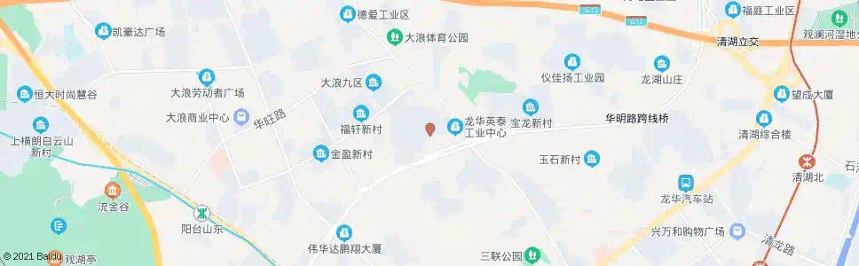 深圳英泰工业区_公交站地图_深圳公交_妙搜公交查询2024