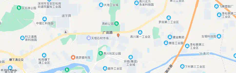 深圳燕景集贸市场_公交站地图_深圳公交_妙搜公交查询2024