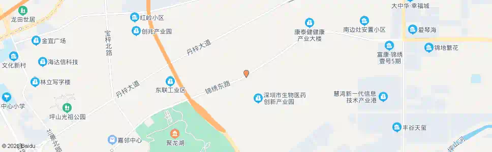 深圳锦绣金辉路口_公交站地图_深圳公交_妙搜公交查询2024