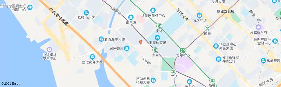 深圳宝安机关幼儿园_公交站地图_深圳公交_妙搜公交查询2024