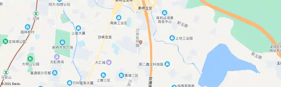 深圳庄村路口东_公交站地图_深圳公交_妙搜公交查询2024