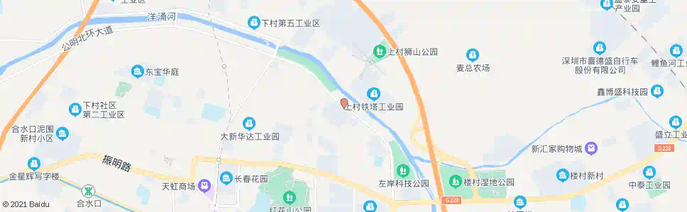 深圳公明建材市场_公交站地图_深圳公交_妙搜公交查询2024