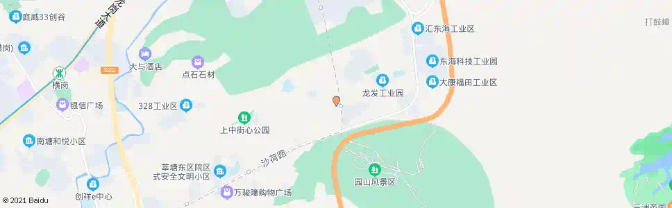 深圳园山风景区_公交站地图_深圳公交_妙搜公交查询2024